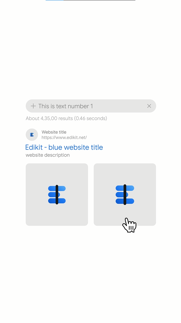 Google Search Results Layout